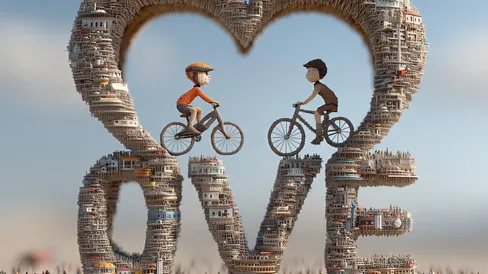 Shared sports activities promote love