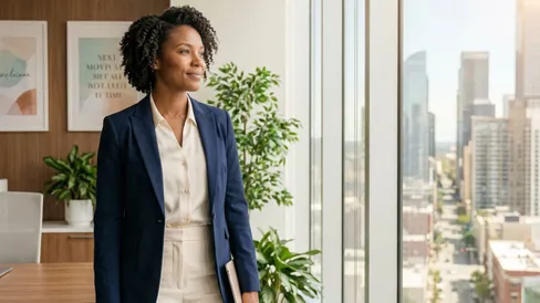 Success at work through self-confidence